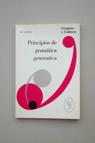 Portada del libro de Principios de gramática generativa
