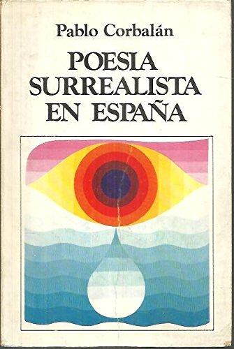 Portada del libro de Poesia surrealista en España