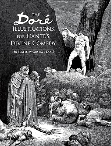 Portada del libro de THE DORÉ ILLUSTRATIONS FOR DANTES DIVINE COMEDY