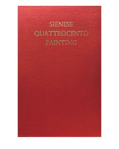Portada del libro de Sienese quattrocento painting.