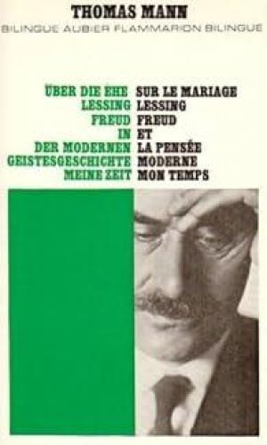 Portada del libro de Sur le mariage Lessing Freud et la pensée moderne mon temps