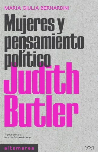 Judith Butler: Mujeres y pensamiento político