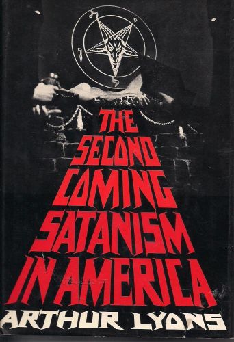 Portada del libro de The Second Coming: Satanism in America