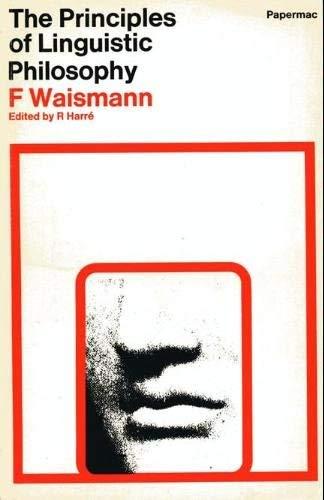 Portada del libro de Principles of Linguistic Philosophy