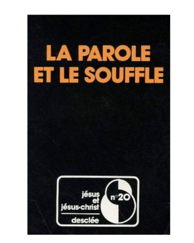 Portada del libro de La Parole et le Souffle