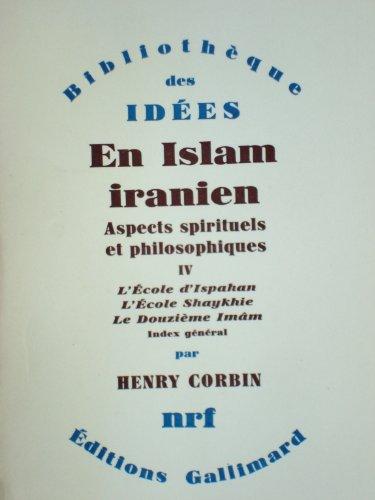 Portada del libro de EN ISLAM IRANIEN: ASPECTS SPIRITUELS ET PHILOSOPHIQUES