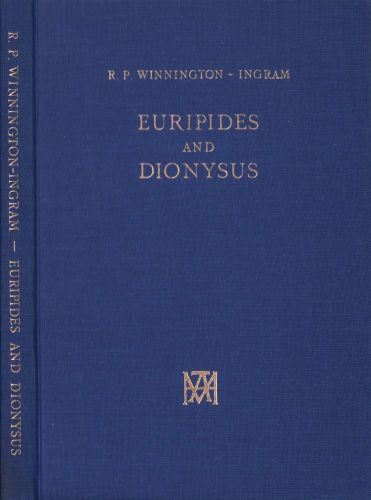 Portada del libro de Euripides and Dionysus