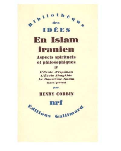 Portada del libro de En Islam iranien. Aspects spirituels et philosophiques. Tome IV