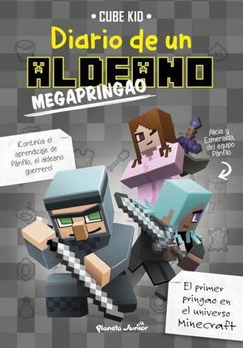 Portada del libro de Minecraft. Diario de un aldeano megapringao