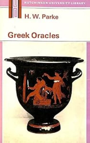 Portada del libro de Greek Oracles (Univ. Lib.)