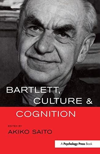 Portada del libro de Bartlett, Culture and Cognition