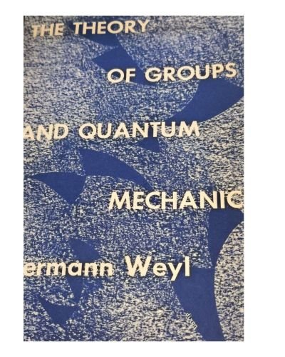 Portada del libro de the theory of groups and quantum mechanics