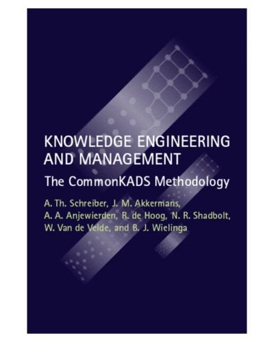 Knowledge Engineering and Management: The CommonKADS Methodology