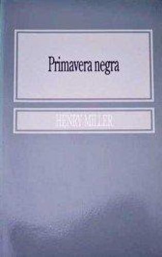 Portada del libro de PRIMAVERA NEGRA