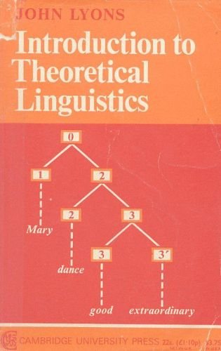 Introduction to Theoretical Linguistics