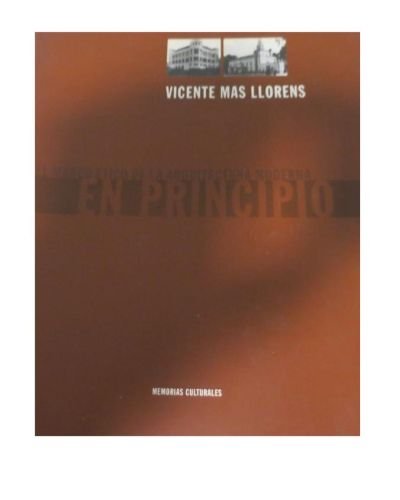 Portada del libro de EL MARCO ÉTICO DE LA ARQUITECTURA MODERA: En principio
