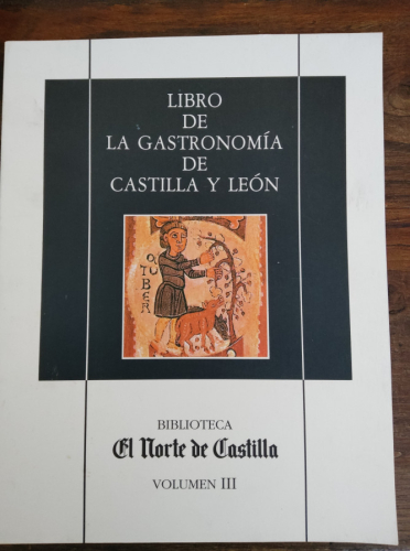 Portada del libro de libro de gastronomía de castilla y león volumen III