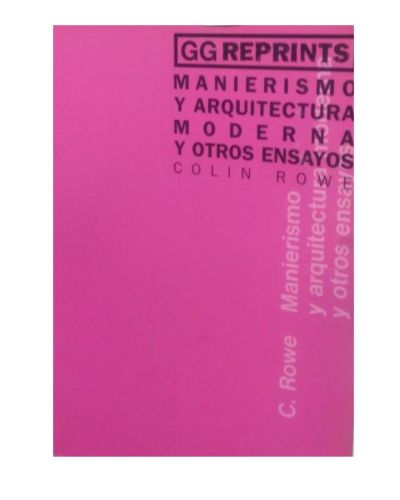 Portada del libro de MANIERISMO Y ARQUICTURA 