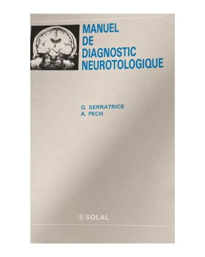 Portada del libro de MANUEL DE DIAGNOSTIC NEROTOLOGIQUE 