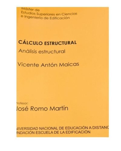 Portada del libro de CÁLCULO ESTRUCTURAL