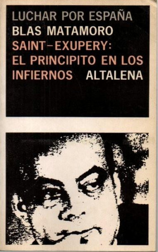 Portada del libro de Saint Exupery: El principito en los infiernos