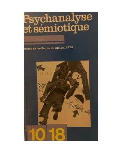 Portada del libro de Psychanalyse et sémiotique