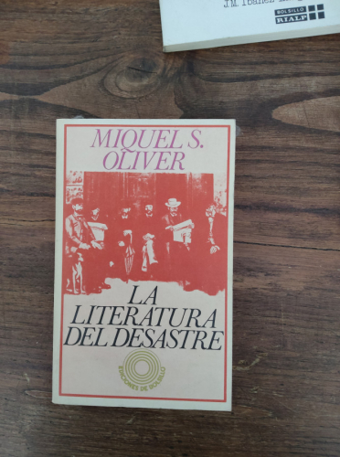 Portada del libro de LA LITERATURA DEL DESASTRE