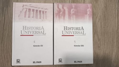 HISTORIA UNIVERSAL TOMOS 4 Y 5