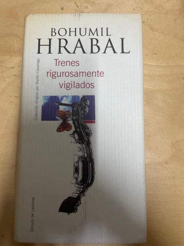 Portada del libro de Trenes rigurosamente vigilados 