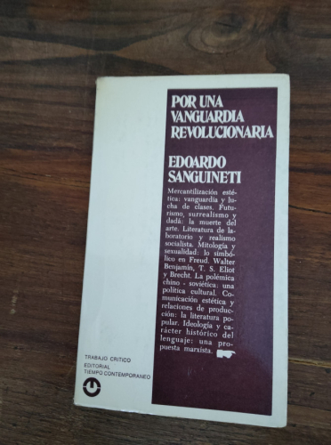 Portada del libro de POR UNA VANGUARDIA REVOLUCIONARIA
