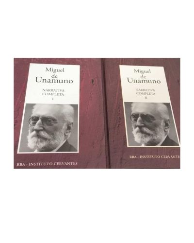 Narrativa completa I Y II. MIGUEL DE UNAMUNO