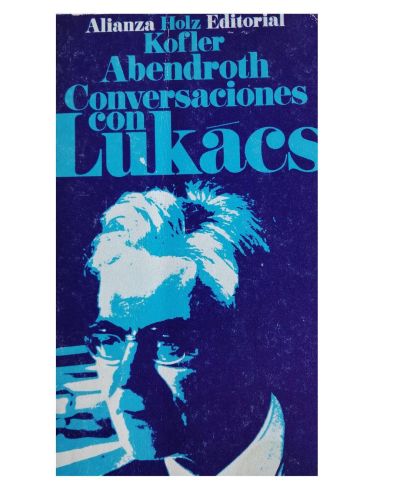 Portada del libro de Conversaciones con Lukács
