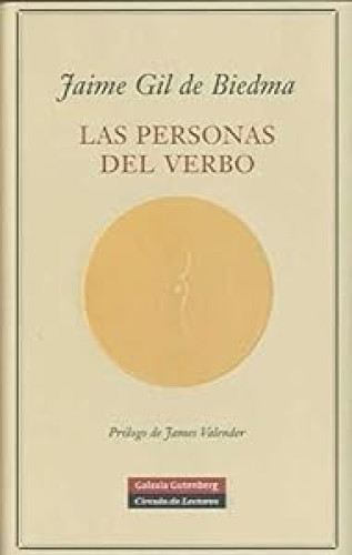 Portada del libro de Las personas del verbo