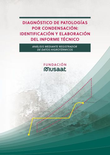 Portada del libro de Diagnóstico de patologías por condensación: Identificación y elaboración del informe técnico.