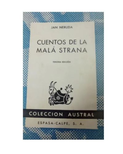 Portada del libro de Cuentos de la mala strana