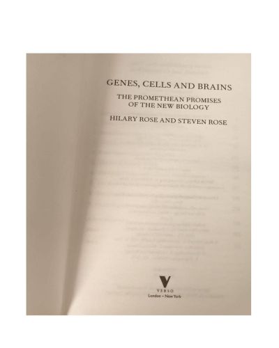 Genes, Cells and Brains : Bioscience's Promethean Promises