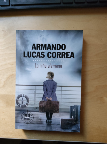 Portada del libro de LA NIÑA ALEMANA