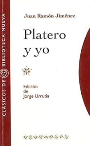 Portada del libro de Platero y yo