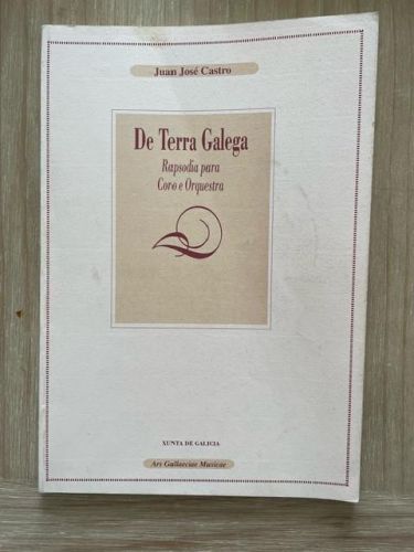 Portada del libro de De terra galega. Tomo III