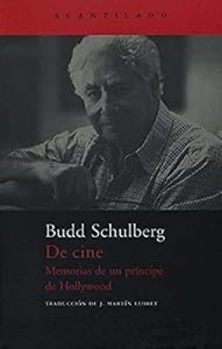 Portada del libro de De cine