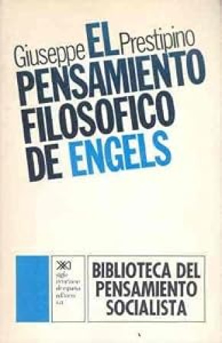Portada del libro de El pensamiento filosófico de Engels