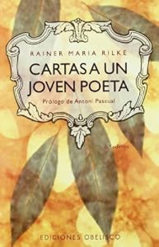 Portada del libro de Cartas a un joven poeta