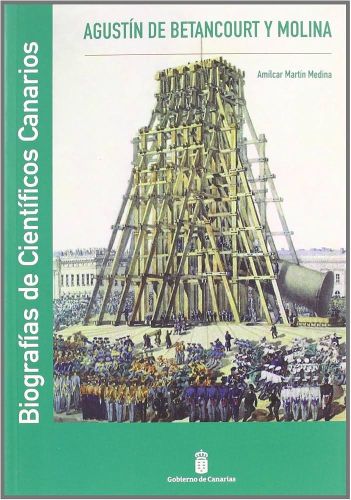 Portada del libro de Agustín de Betancourt y Molina. Biografías de científicos canarios