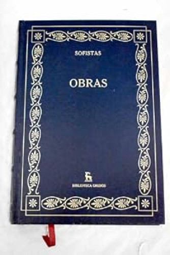 Sofistas. Obras