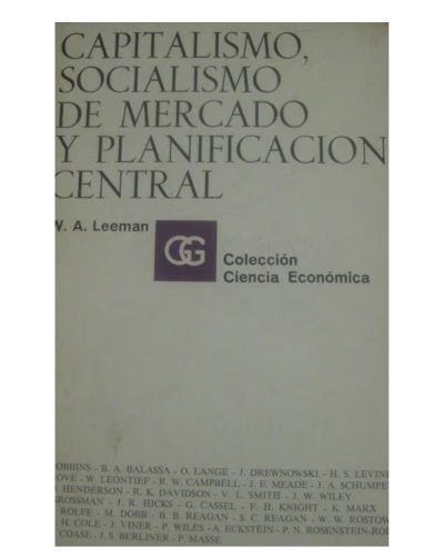 Portada del libro de CAPITALISMO SOCIALISMO DE MERCADO Y PLANIFICACION CENTRAL