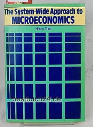 Portada del libro de The System-Wide Approach to Microeconomics
