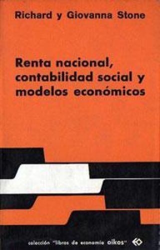 Portada del libro de Renta Nacional, Contabilidad Social y Modelos Económicos