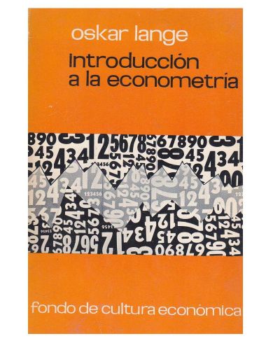Portada del libro de INTRODUCCION A LA ECONOMETRIA
