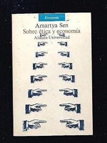 Portada del libro de Sobre ética y economía