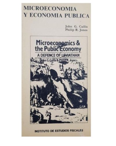 Portada del libro de Microeconomía y economía pública